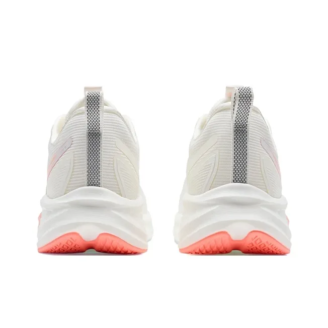 XTEP Anti Slip Wear Resistant Low Top Casual Running Shoes Women's Canvas White/Snow Cyan Purple-3