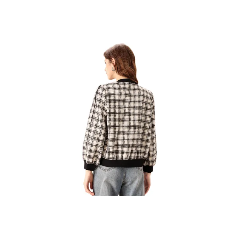 FENHONGMALI Jackets Coats Women's White-3