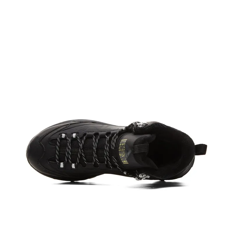 PEAK Cushioning Wear Resistant Rebound High Top Hiking Shoes Men's Black-3