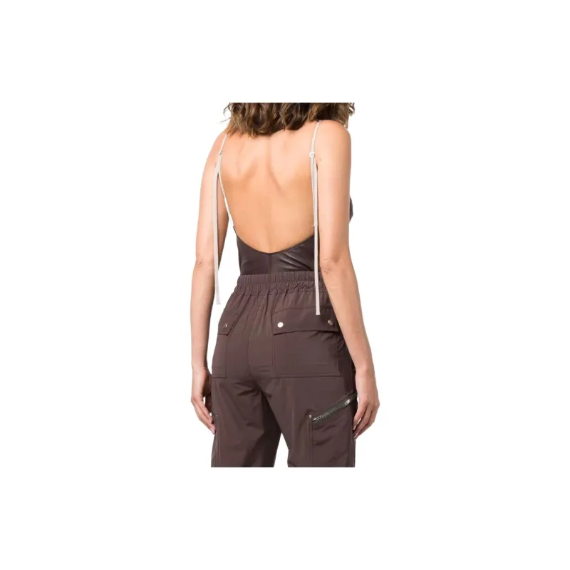 RICK OWENS Bodysuits Women's Umber-2