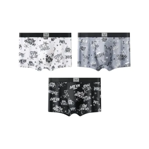 MIIOW Trend Party Series Underpants Men's 3 Pack