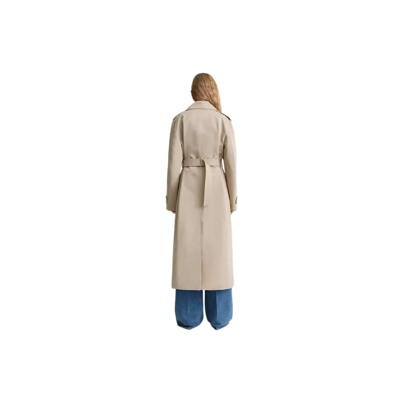TOTEME Biker Cotton Trench-4
