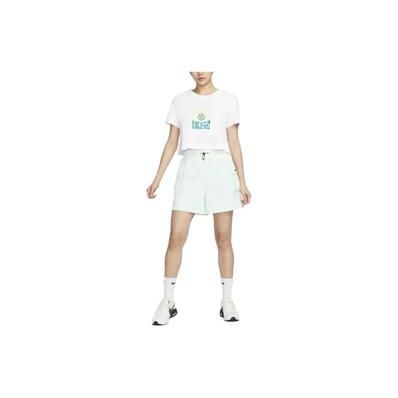 Nike Casual Shorts Women's Slight Green-3
