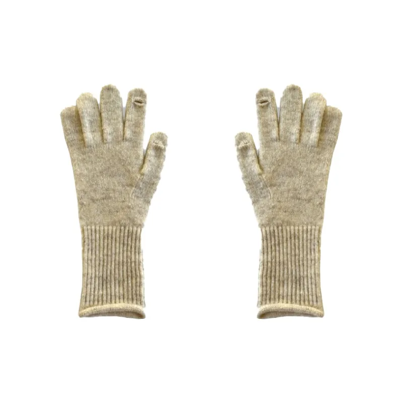 AAJF Wool Acrylic Knit Gloves Women's-11
