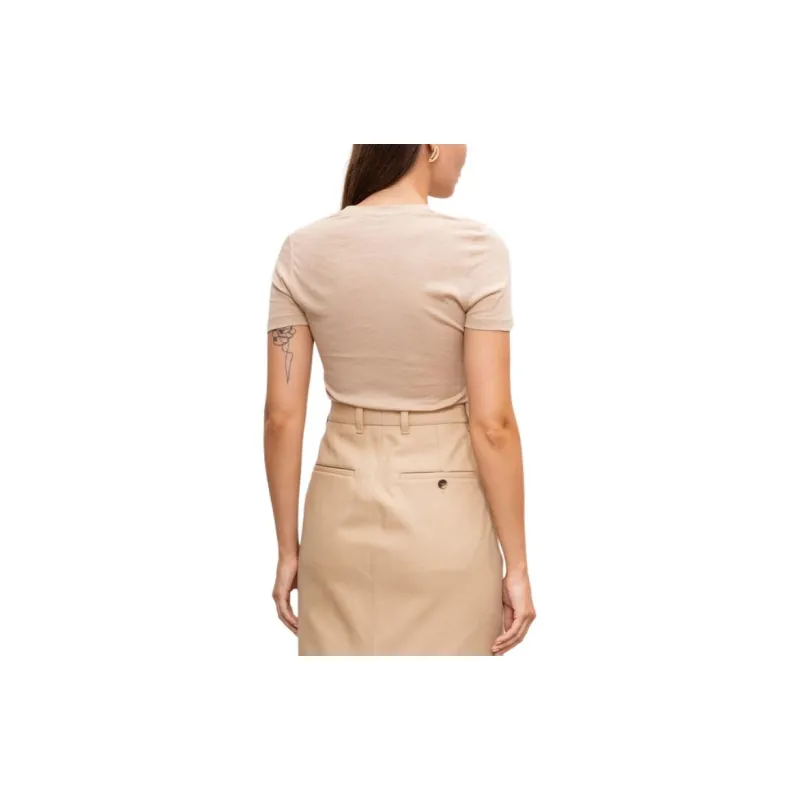 WARDROBE.NYC T-Shirt Women's Beige-3
