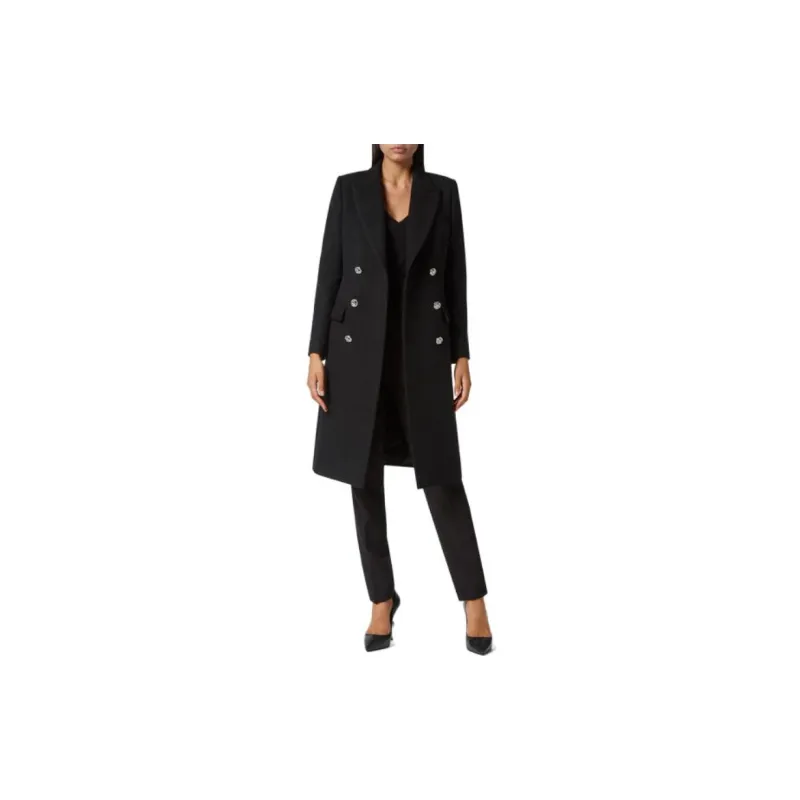 PHILIPP PLEIN Coats Women's Black-3