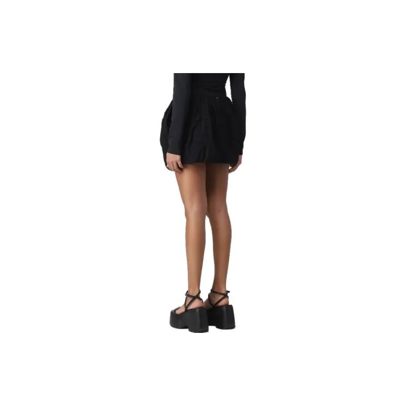 SportMax Floral Patterned Mini Balloon Skirt-2