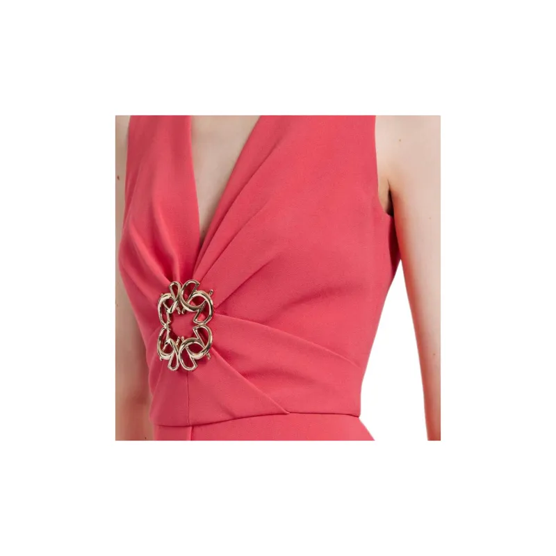 ELIE SAAB V neck Long Dress-2