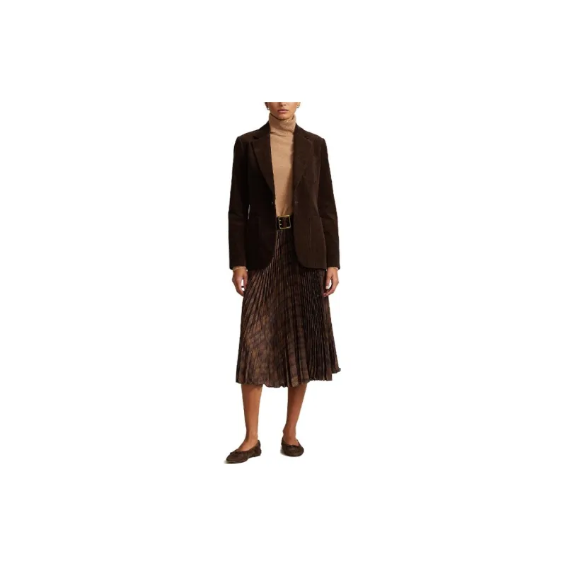 Polo Ralph Lauren FW23 Casual Long Skirts Women's Multicolor-3