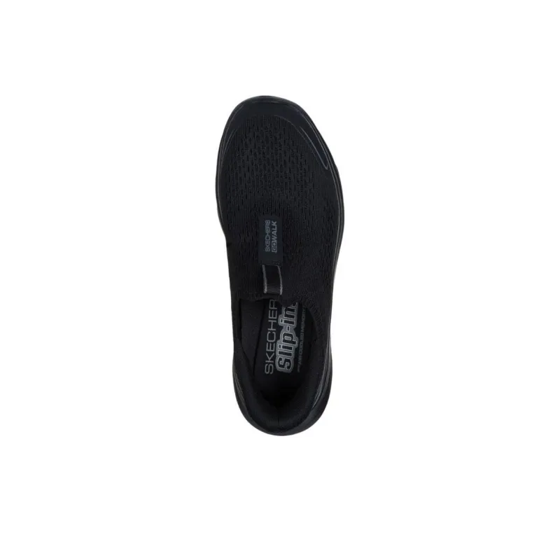 Skechers Slip Ins Anti Slip Wear Resistant Low Top Casual Shoes Women's Black-2