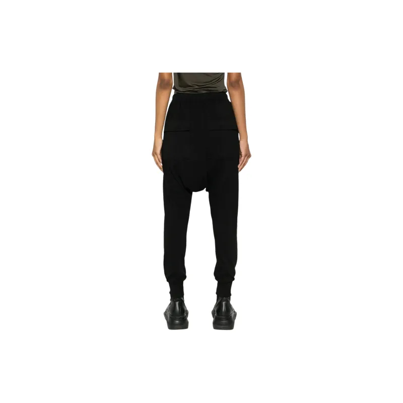 Rick Owens DRKSHDW Prisoner Drawstring Pants Black-2