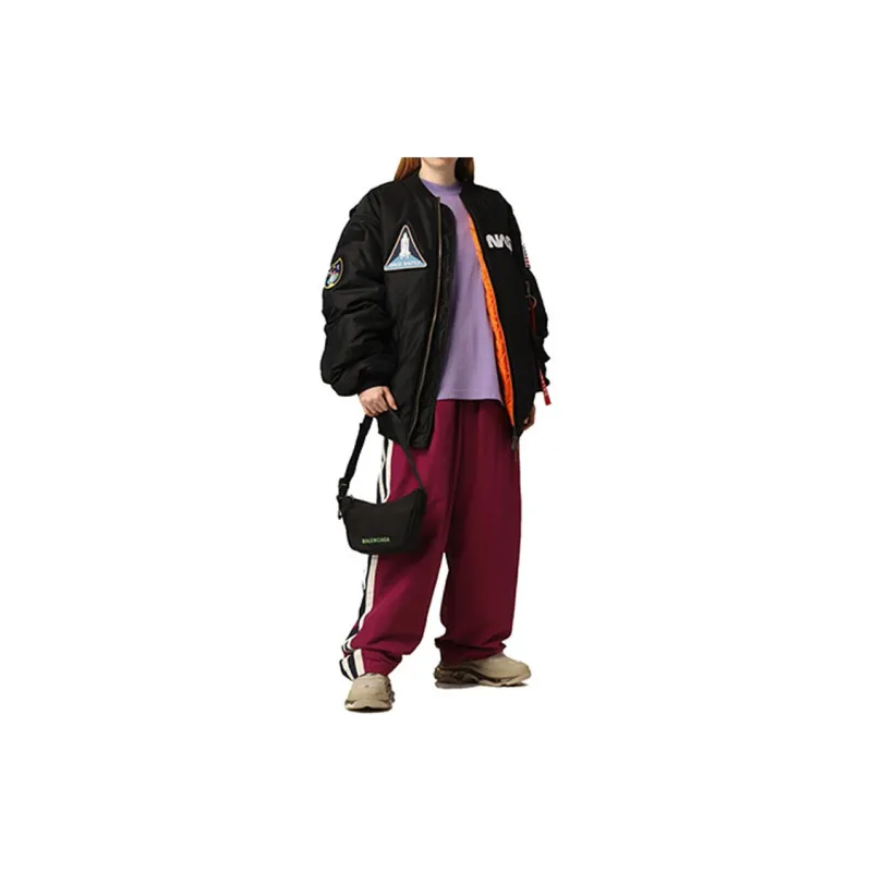 Balenciaga Nasa Bomber Jacket 'Black'-4