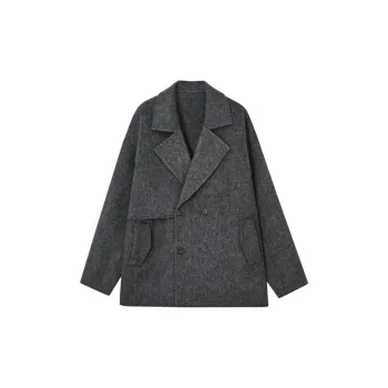 EARL JOEL Coats Men Premium Gray