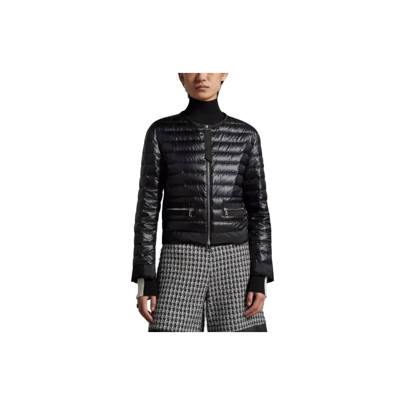 Moncler Down Jackets Women's Black-2