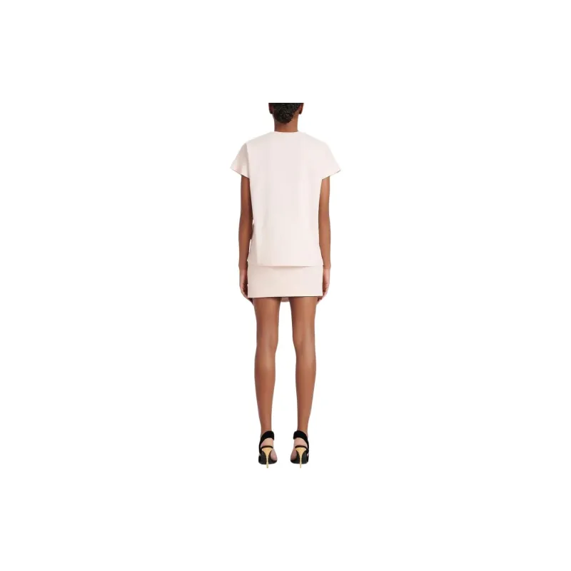 BALMAIN T Shirts Women's Pink-1