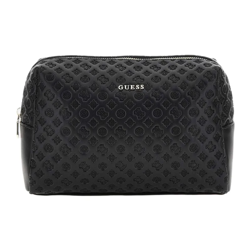 GUESS Polyurethane Makeup Bag Women's Black-0