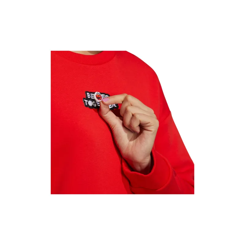 Sesame Street X Adidas Neo Sesame Street Co branded Collection Sweatshirts Women's Red-4