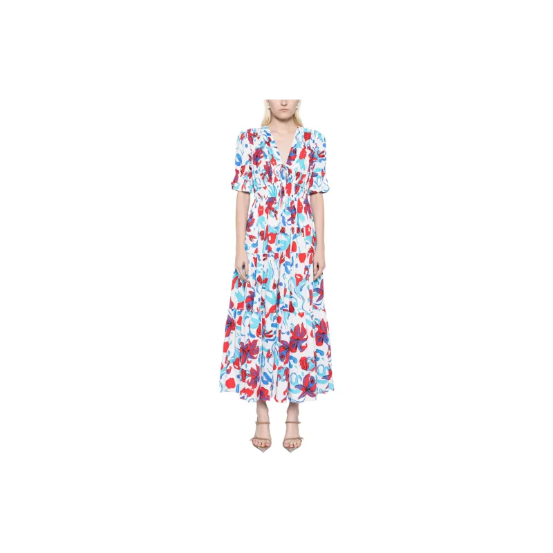 DVF Diane Von Furstenberg Avery Midi Dress-1