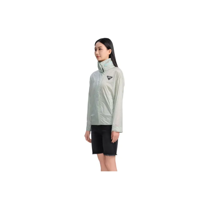 Blood Glitter Jackets Coats Women's Light Green-2