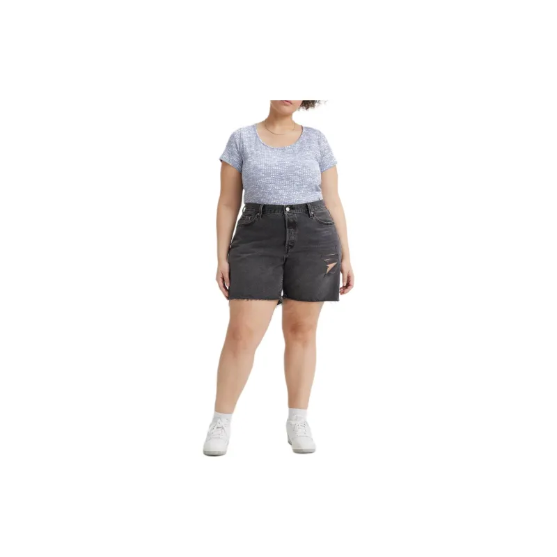 Levi’s Denim Shorts Women's Black-2