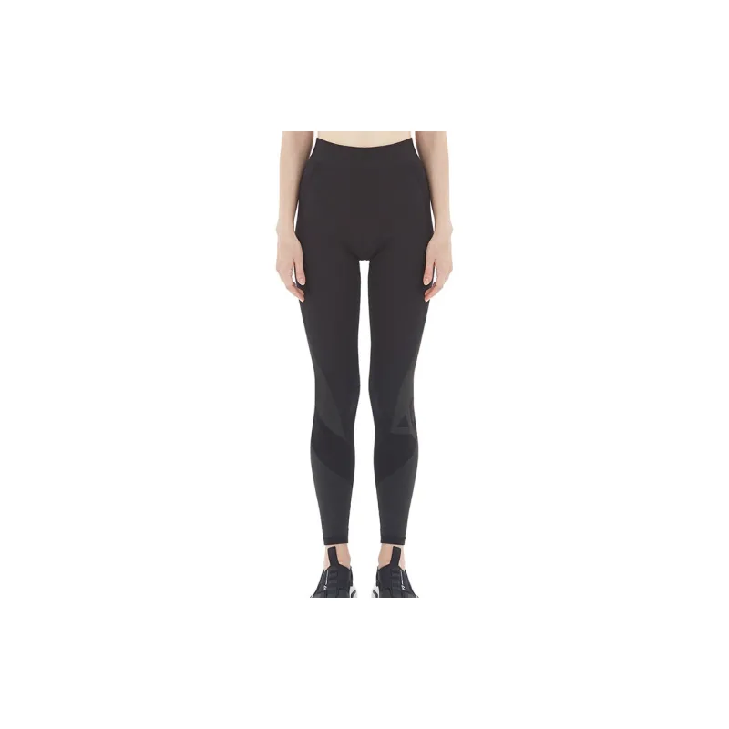 Adidas Y 3 Women's Classic Seamless Knit Tights Black/Carbon-2