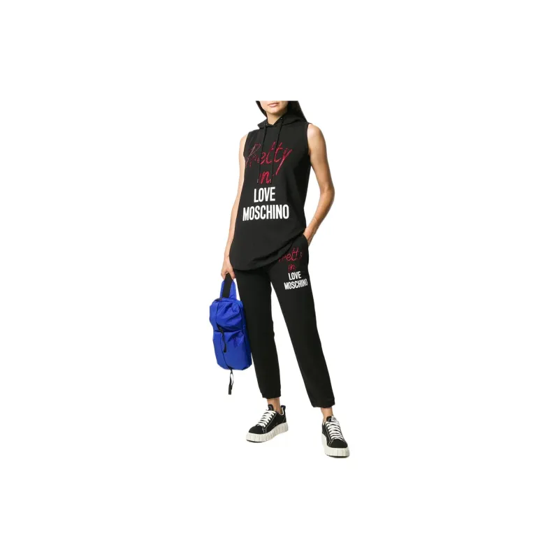 LOVE MOSCHINO Tank Tops Women's Black-1