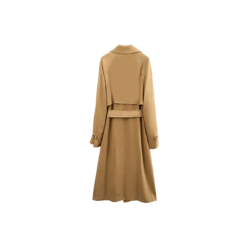 A Paradise For Awakening Trench Coat Women's-1