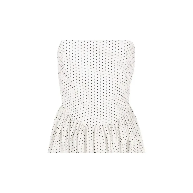 Molly Goddard Hannah Polka Dot print Minidress-5
