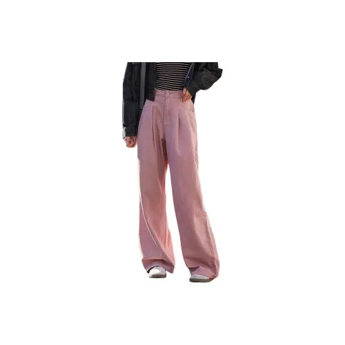 Dme Jeans Women's Leather Pink