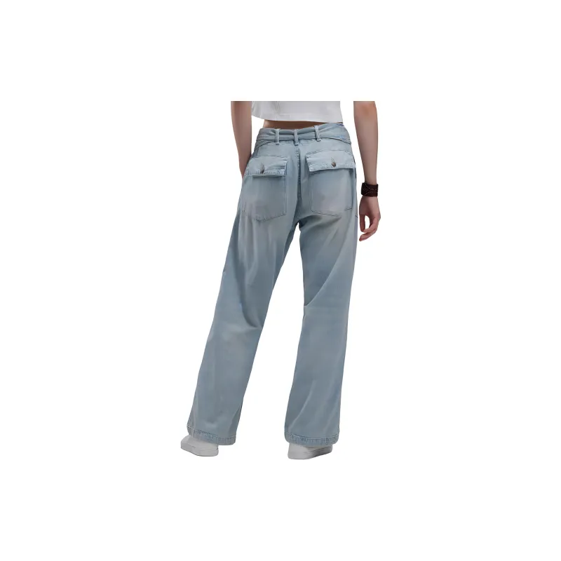 R13 SS24 Jeans Women's Lennon Blue-3