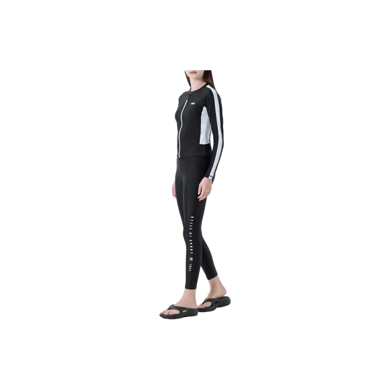FILA Two Piece Swimsuit Women's Black-4