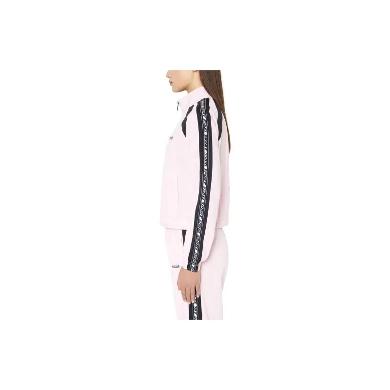 DIESEL Jackets Coats Women's Pink White-3