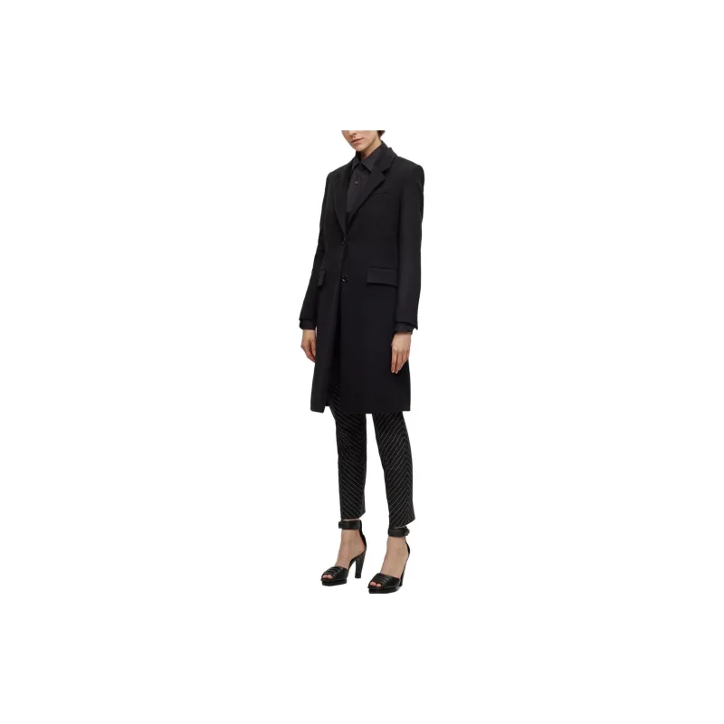 HUGO BOSS Coats Women's Black-3