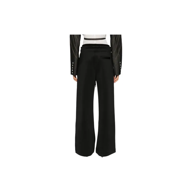 OFF WHITE Logo Embroidered Drawstring Pants-2