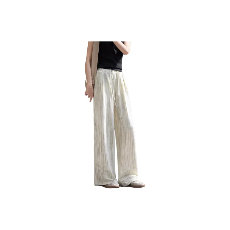 【dme】 Casual Pants Women's Beige Yellow-1