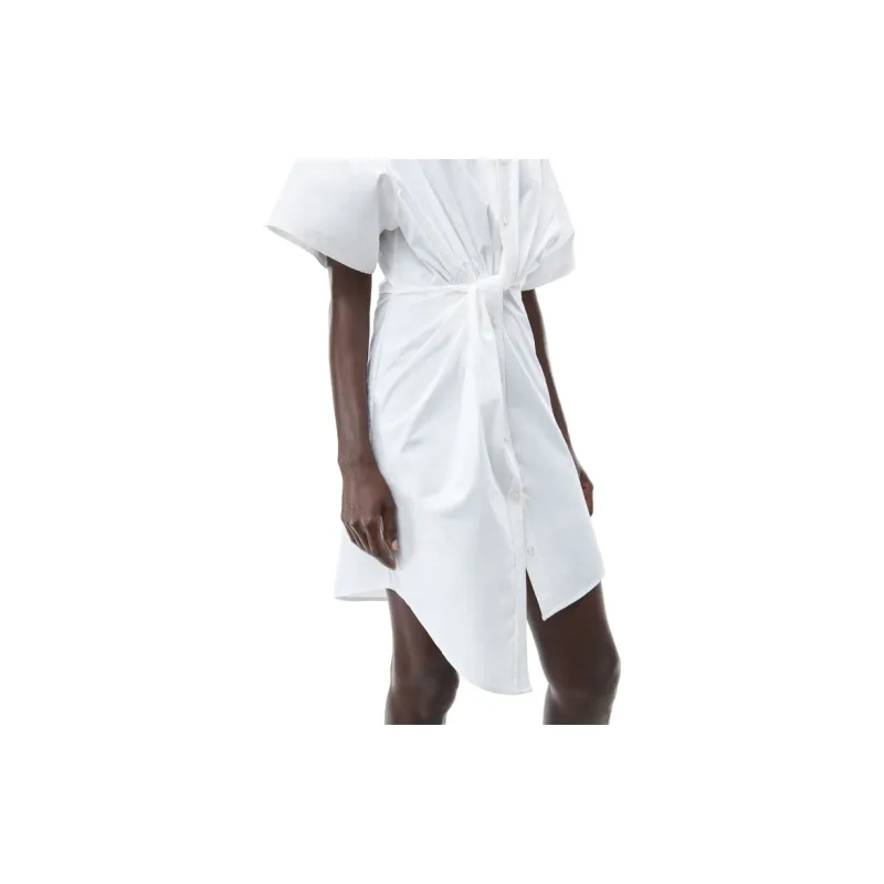 Alexander Wang Short Sleeved Dresses Women's White-3