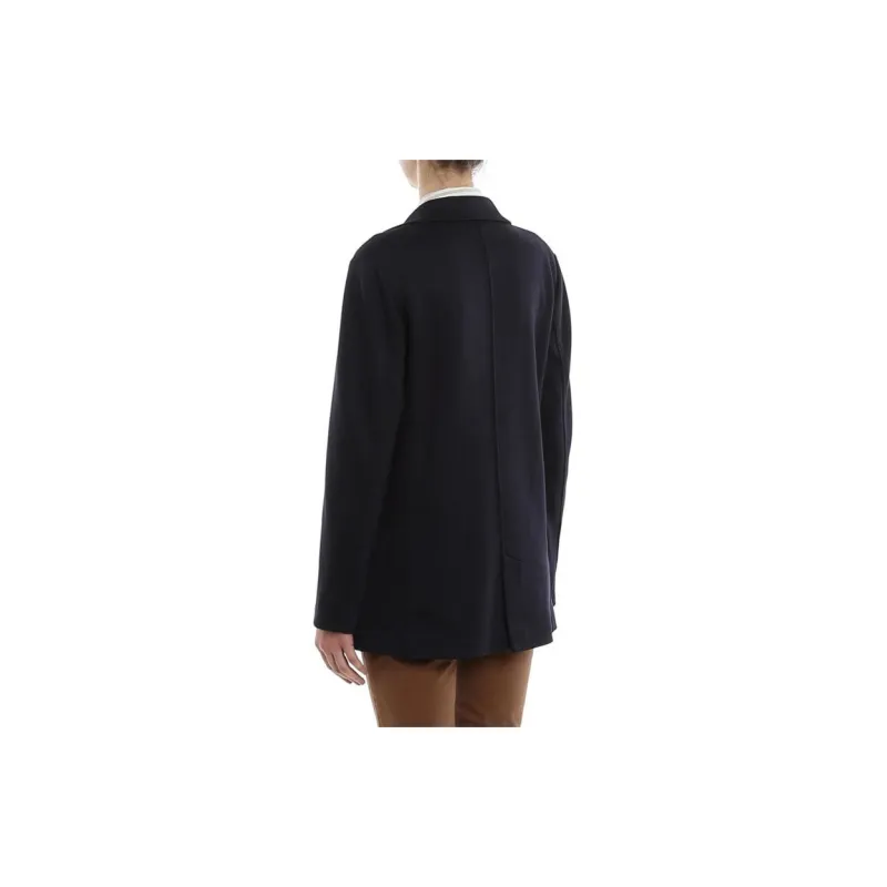 FAY Double-Breasted V-Neck Jacket-3