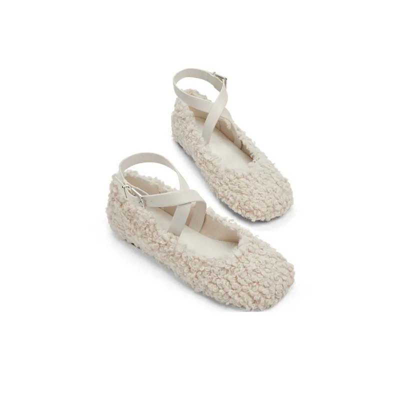 CHARLES&KEITH Small CK Casual Single Shoes 0.5cm Women's-9