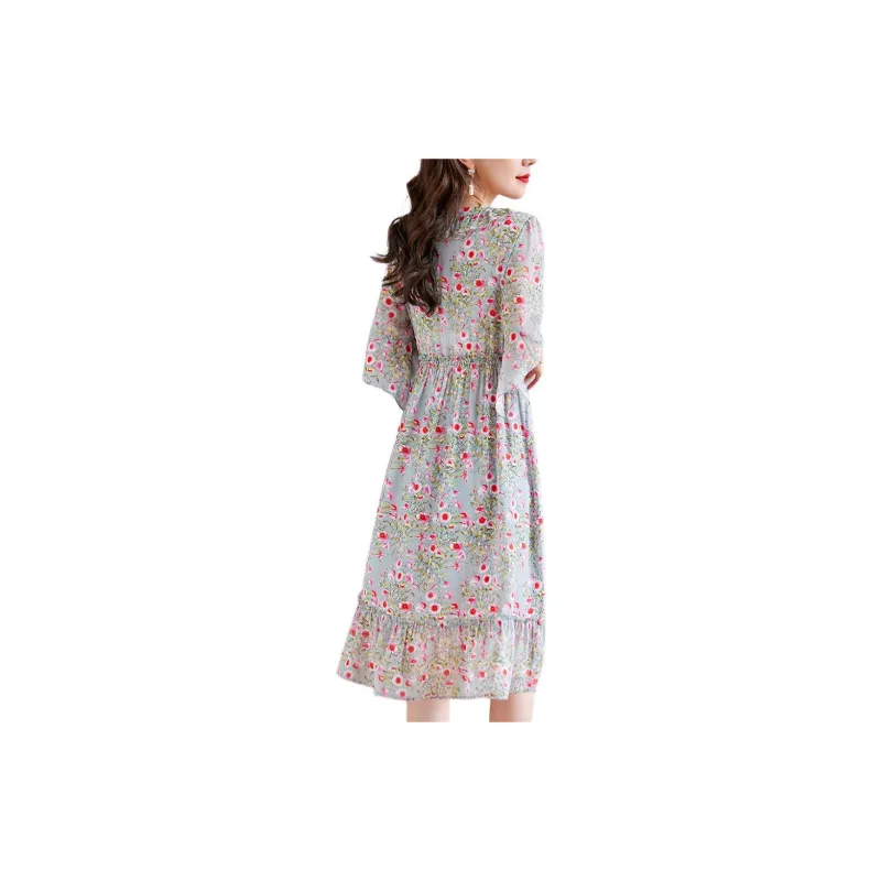 Ink Beauty Short Sleeved Dress Women's Multicolor-2