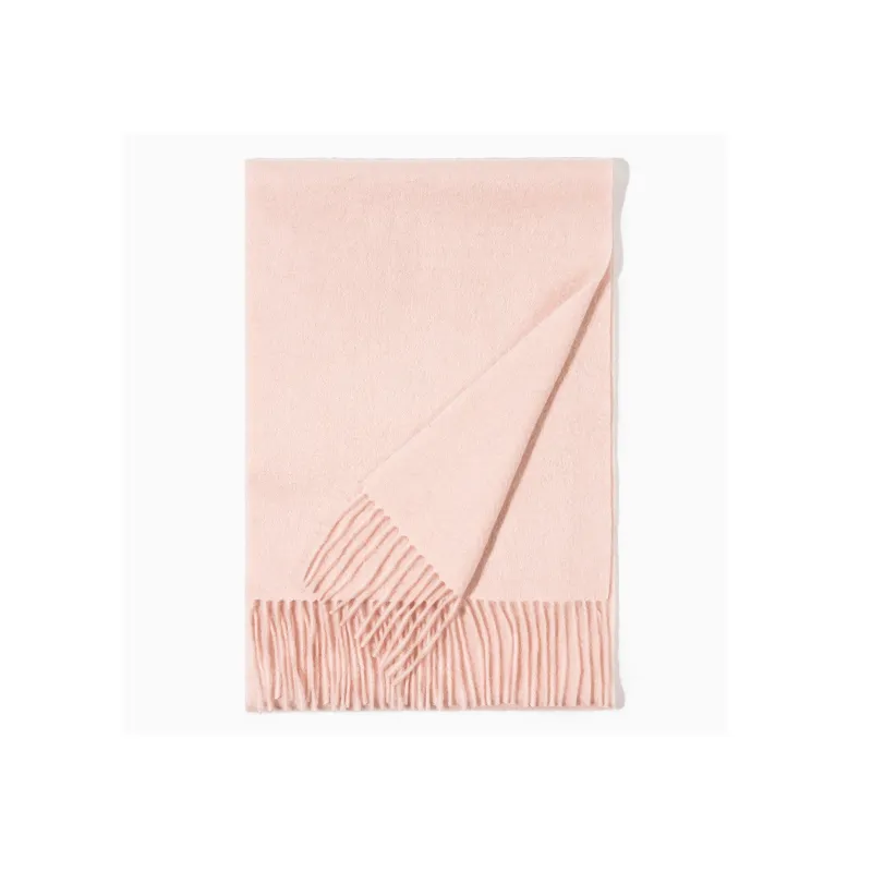 Shanghai Story 100% Cashmere Knit Scarves Unisex China Red Gift Box Set-6