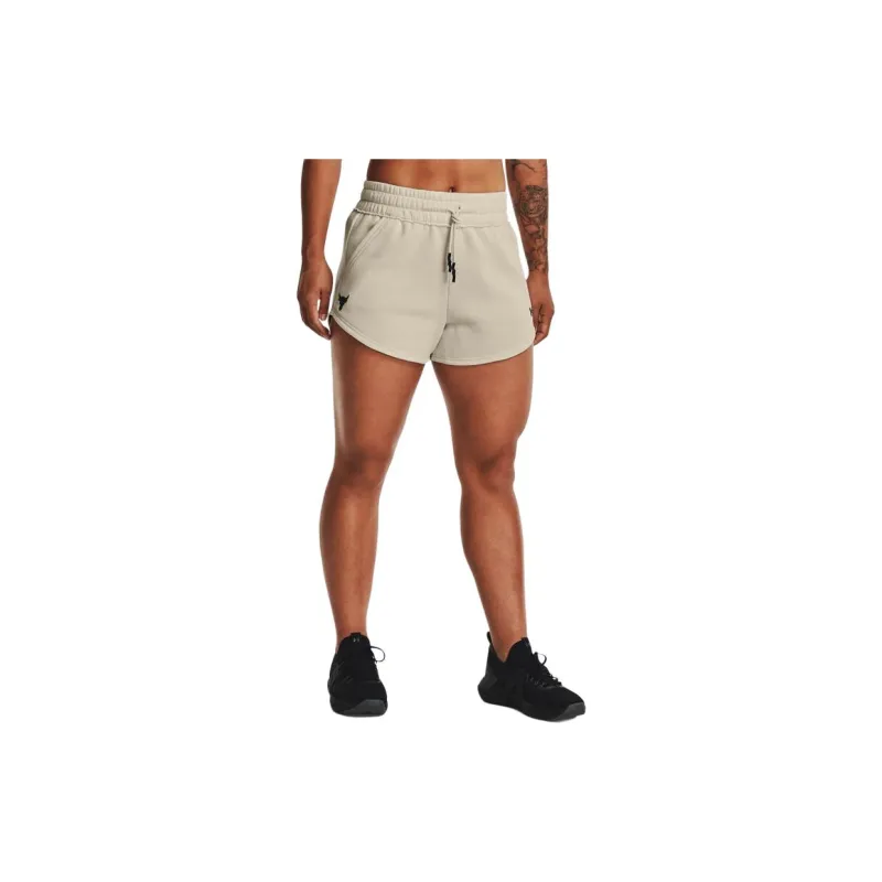 Under Armour Casual Shorts Women's Light Gray-4