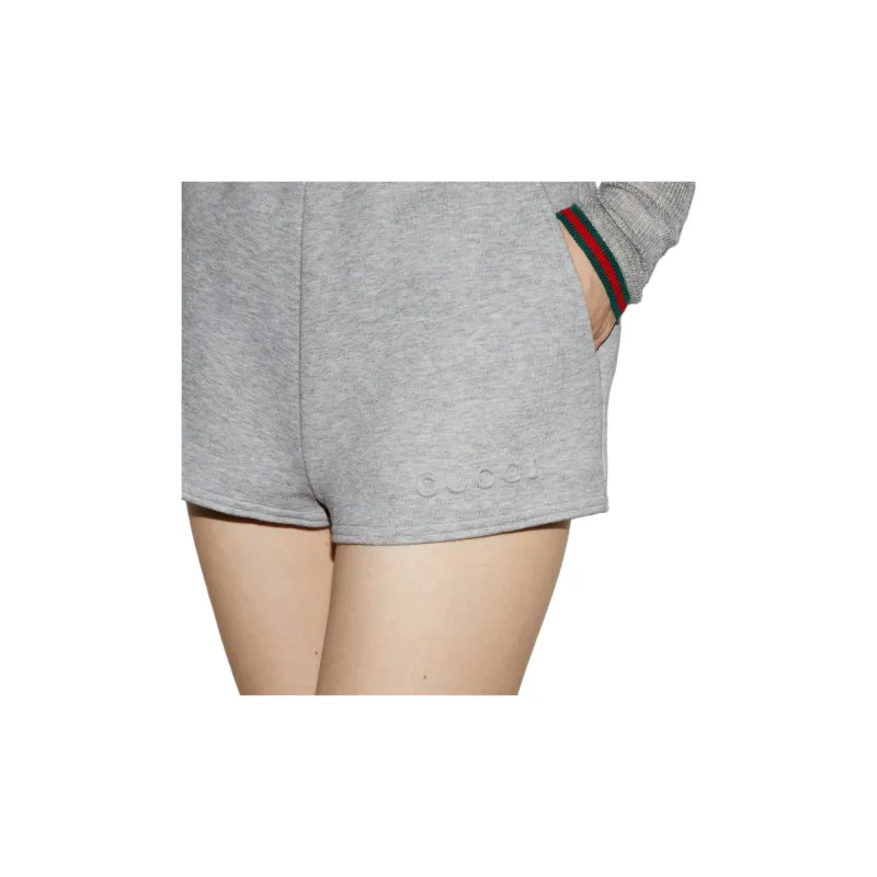 GUCCI FW24 Casual Shorts Women's Gray-5
