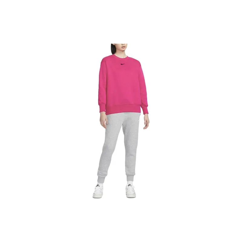 Nike Sweatshirt Women's Raspberry Red-2