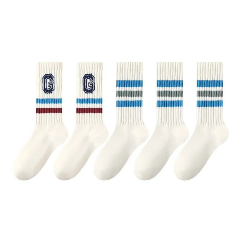 Top Melon Knee High Socks Women's 5 Pack-24