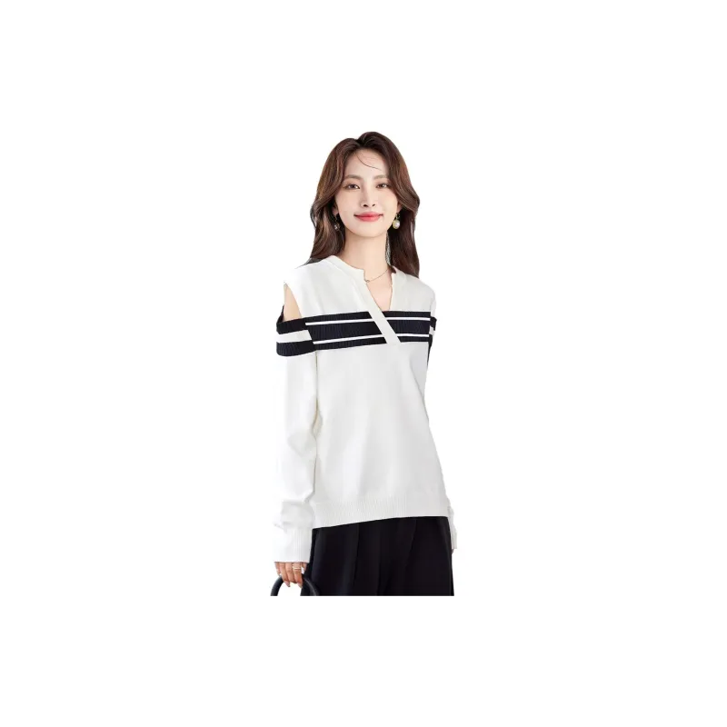 Love Elaine Knitwear Women's White-1