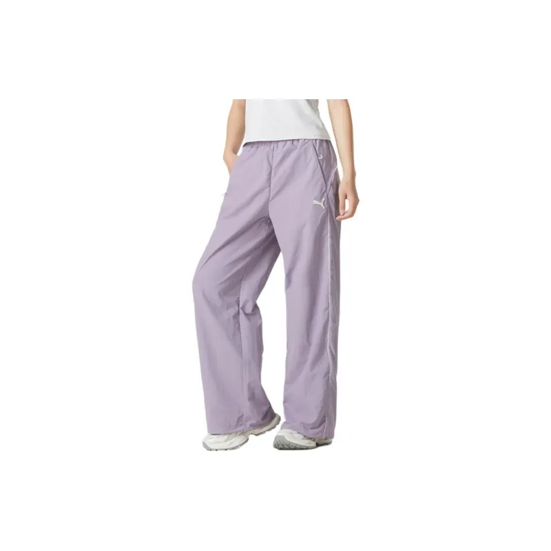 PUMA Casual Pants Women's Purple-4