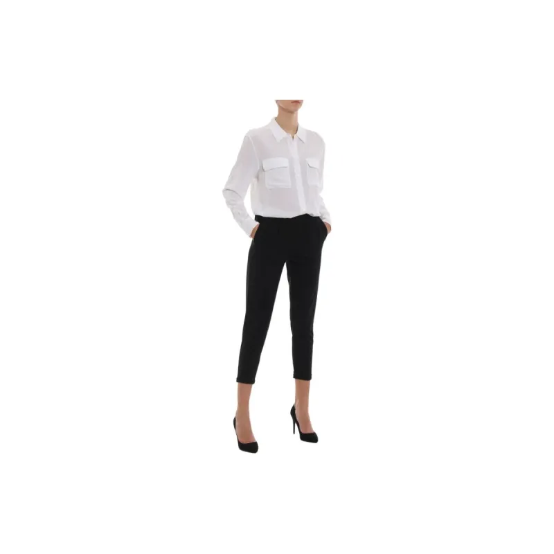 Equipment Signature Slim fit Silk Shirt-3