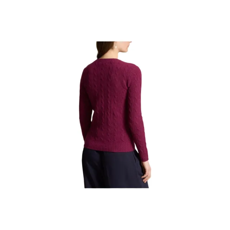 Polo Ralph Lauren Pony Embroidered Cable Knit Jumper-3