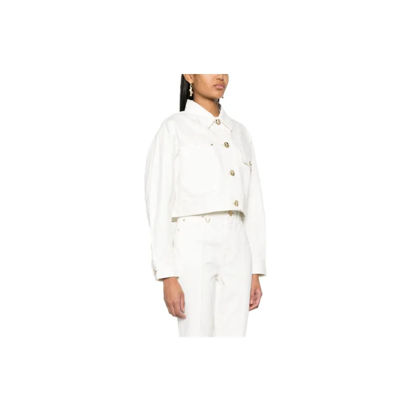 Zimmermann Matchmaker Cropped Denim Jacket-3
