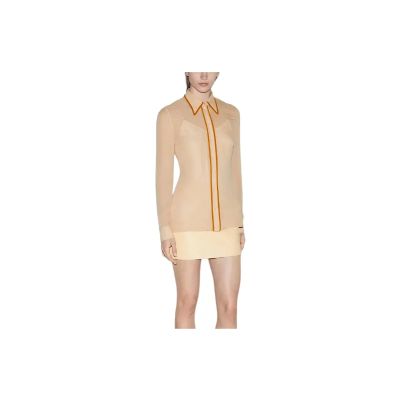GUCCI Shirts Women's Rose Beige-3